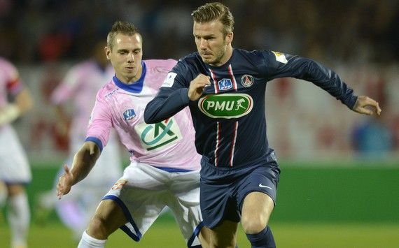 Coupe de France : Kevin Berigaud vs David Beckham (Evian TG vs Paris SG)
