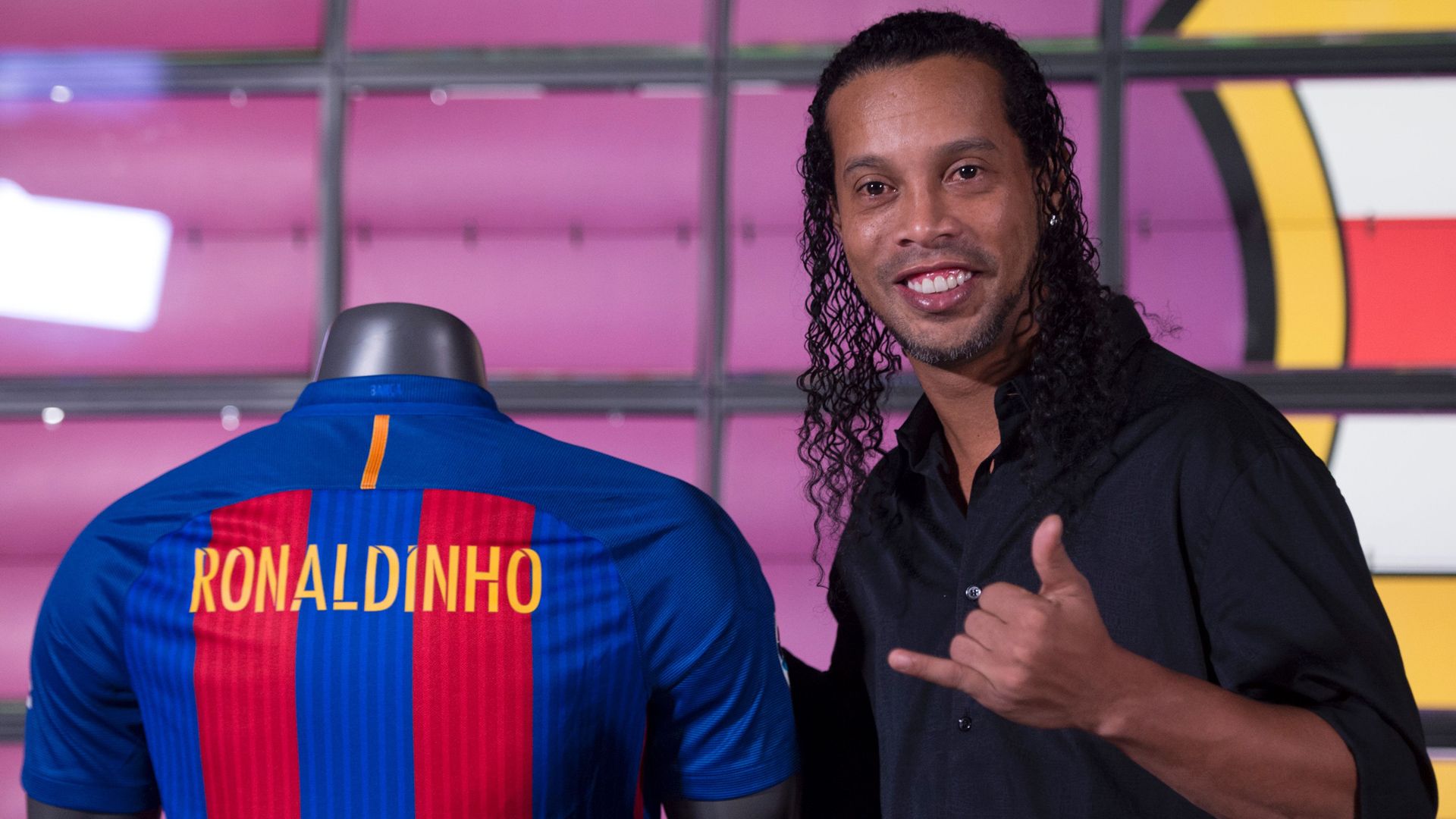 Ronaldinho FC Barcelona Botschafter 16102017