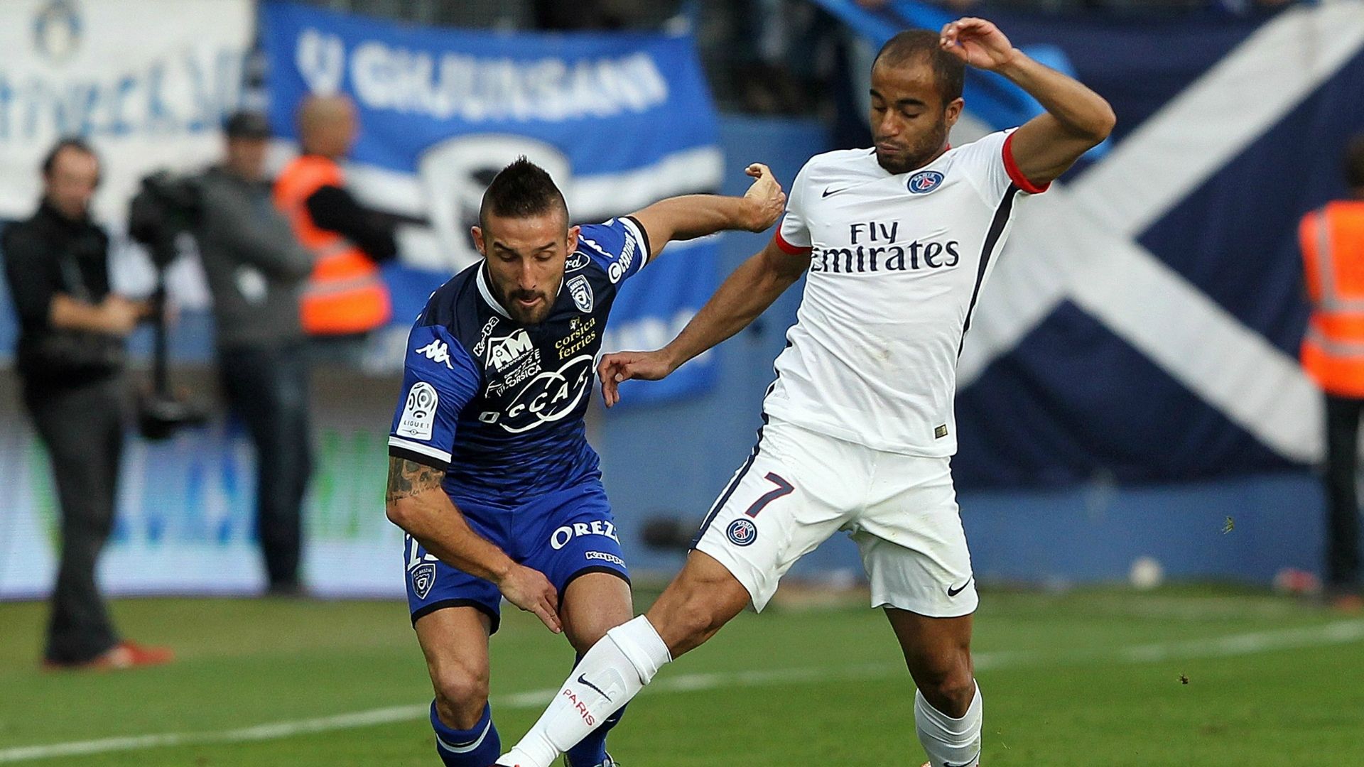 Lucas | Bastia x PSG | Ligue 1 2015/2016 | 17/10/2015