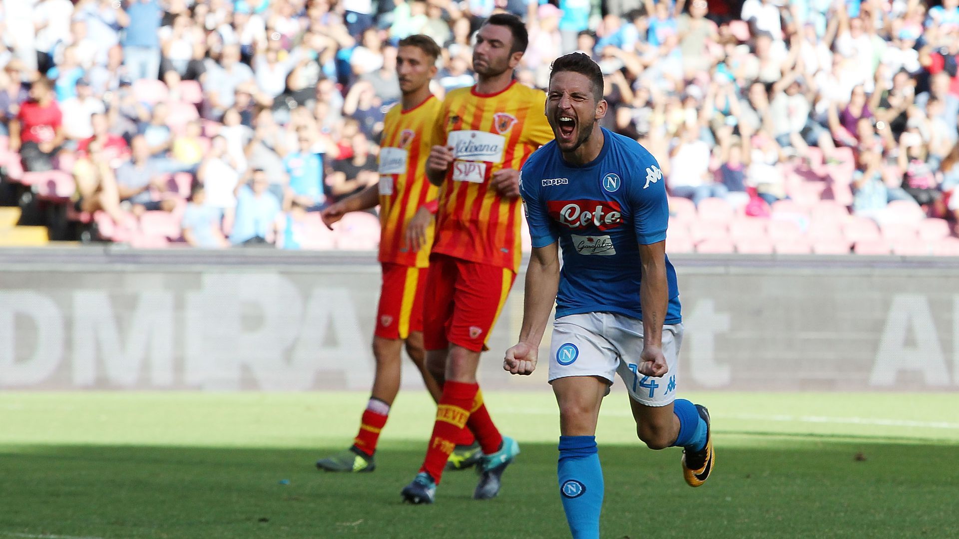 Dries Mertens Napoli Benevento