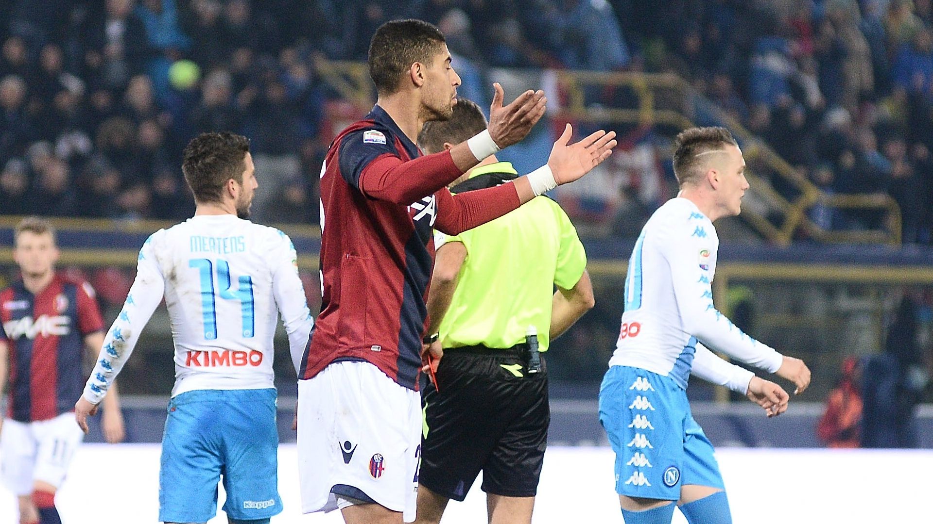Masina Bologna Napoli Serie A