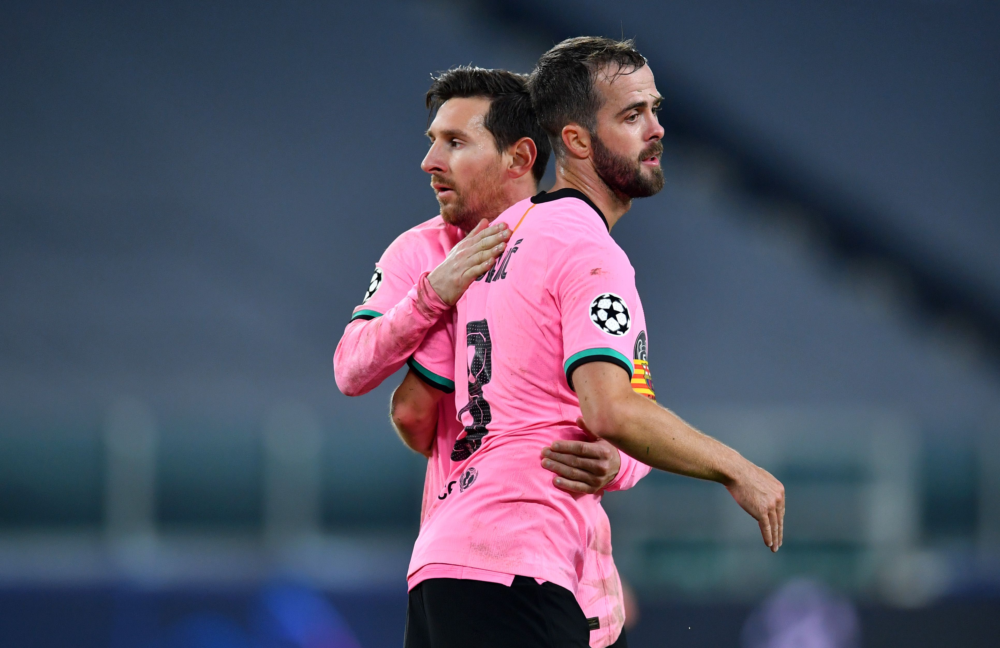 Miralem Pjanic & Lionel Messi