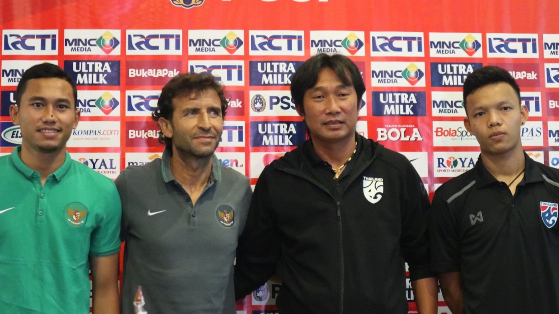 Konferensi Pers Indonesia vs Thailand