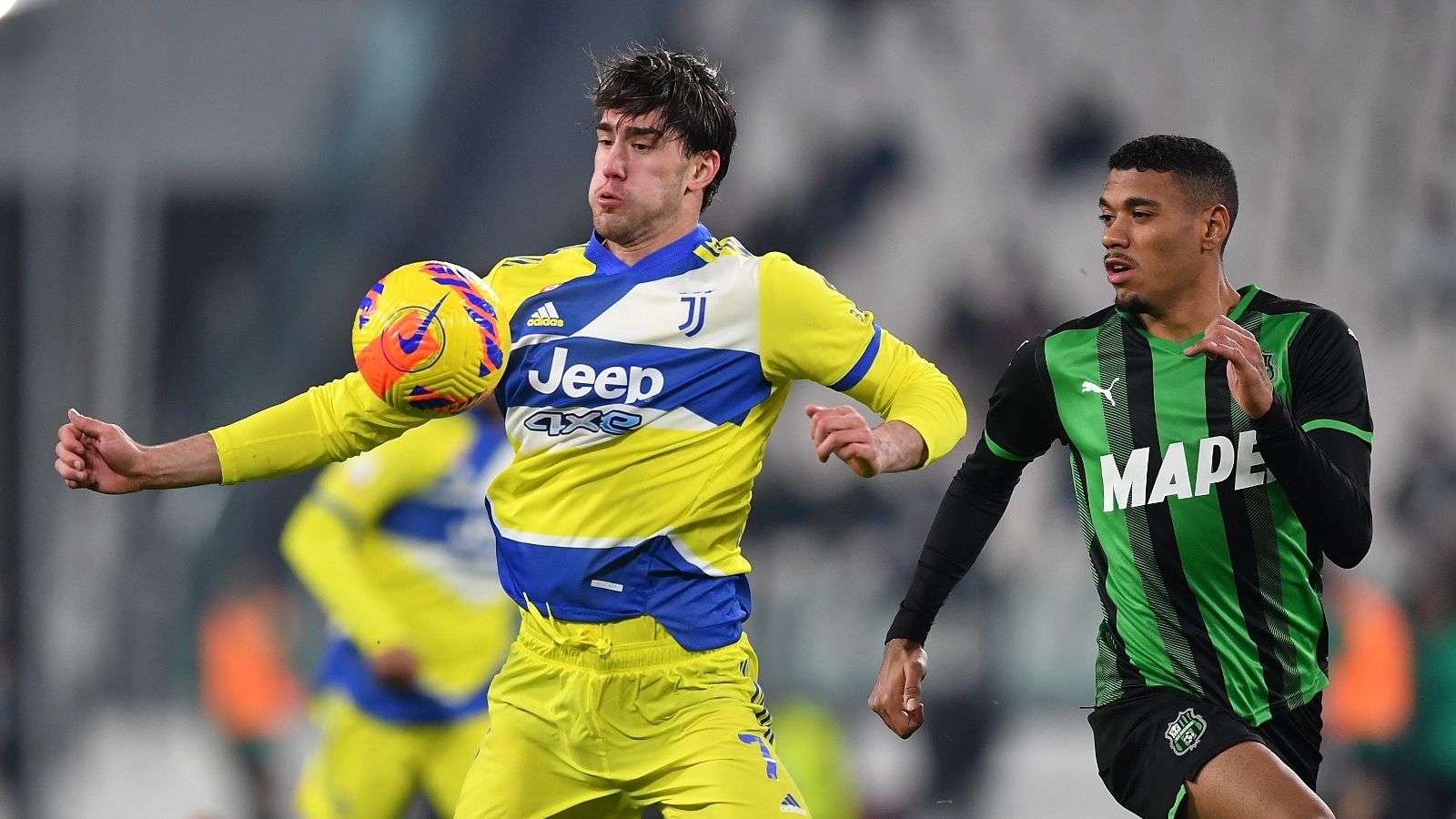 Juventus v US Sassuolo - Coppa Italia -Dusan Vlahovic