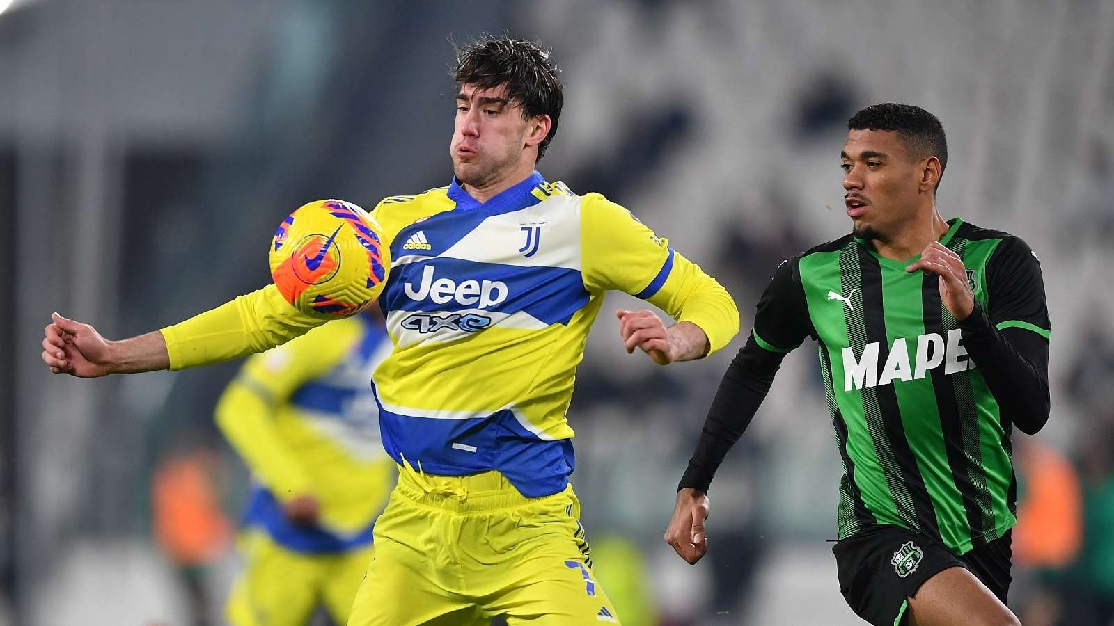 Juventus v US Sassuolo - Coppa Italia -Dusan Vlahovic