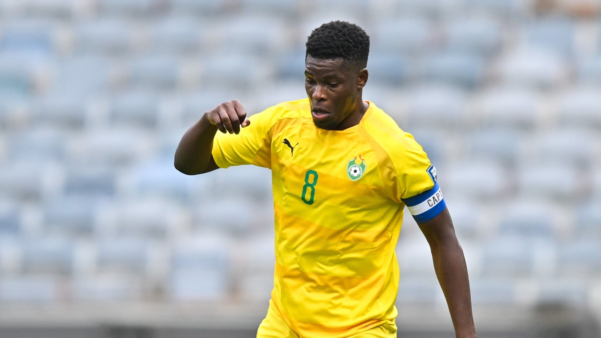 Marshall Munetsi, Zimbabwe, Lyle Foster, South Africa, October 2025