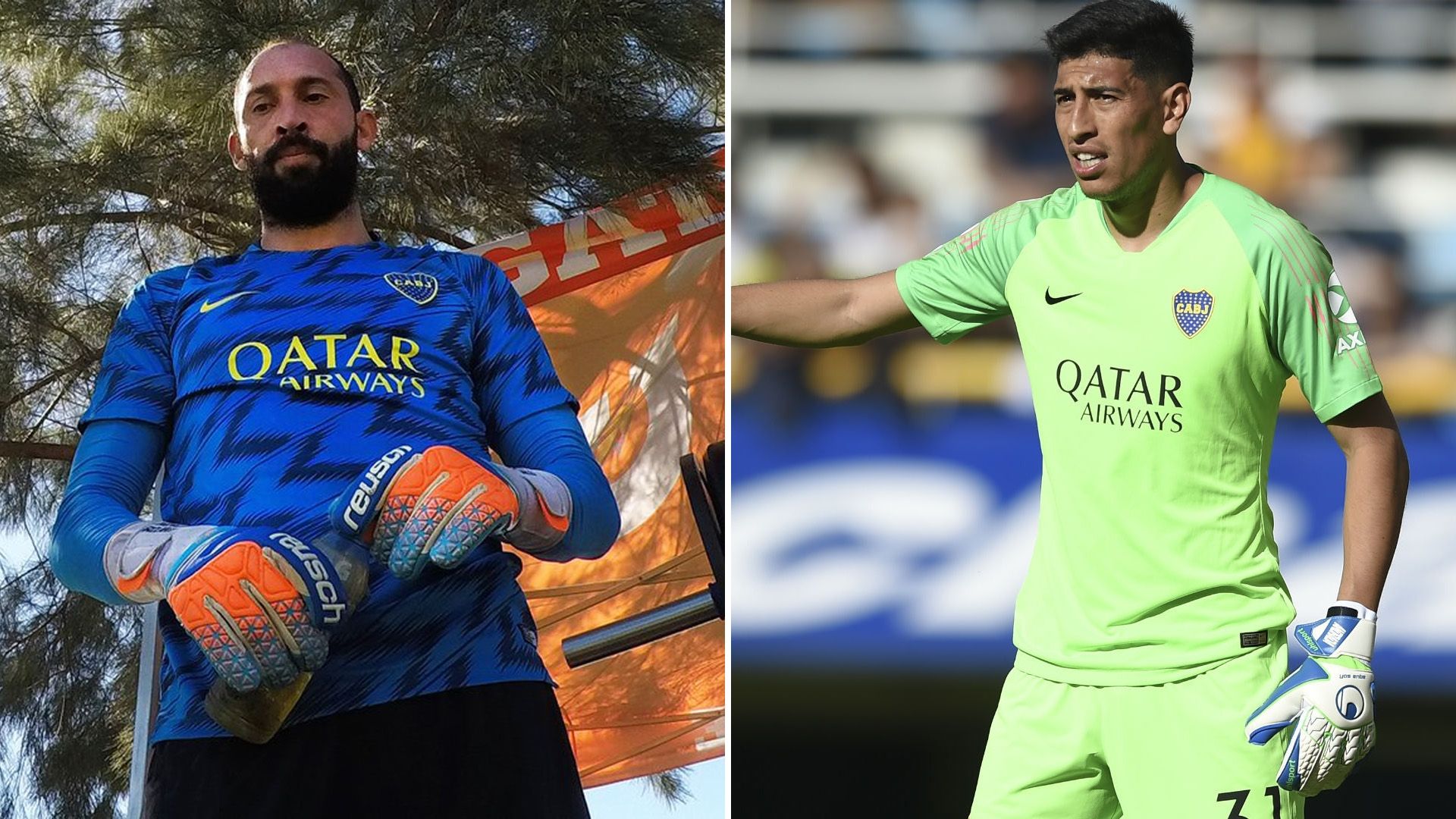 Marcos Diaz Esteban Andrada Boca 2019