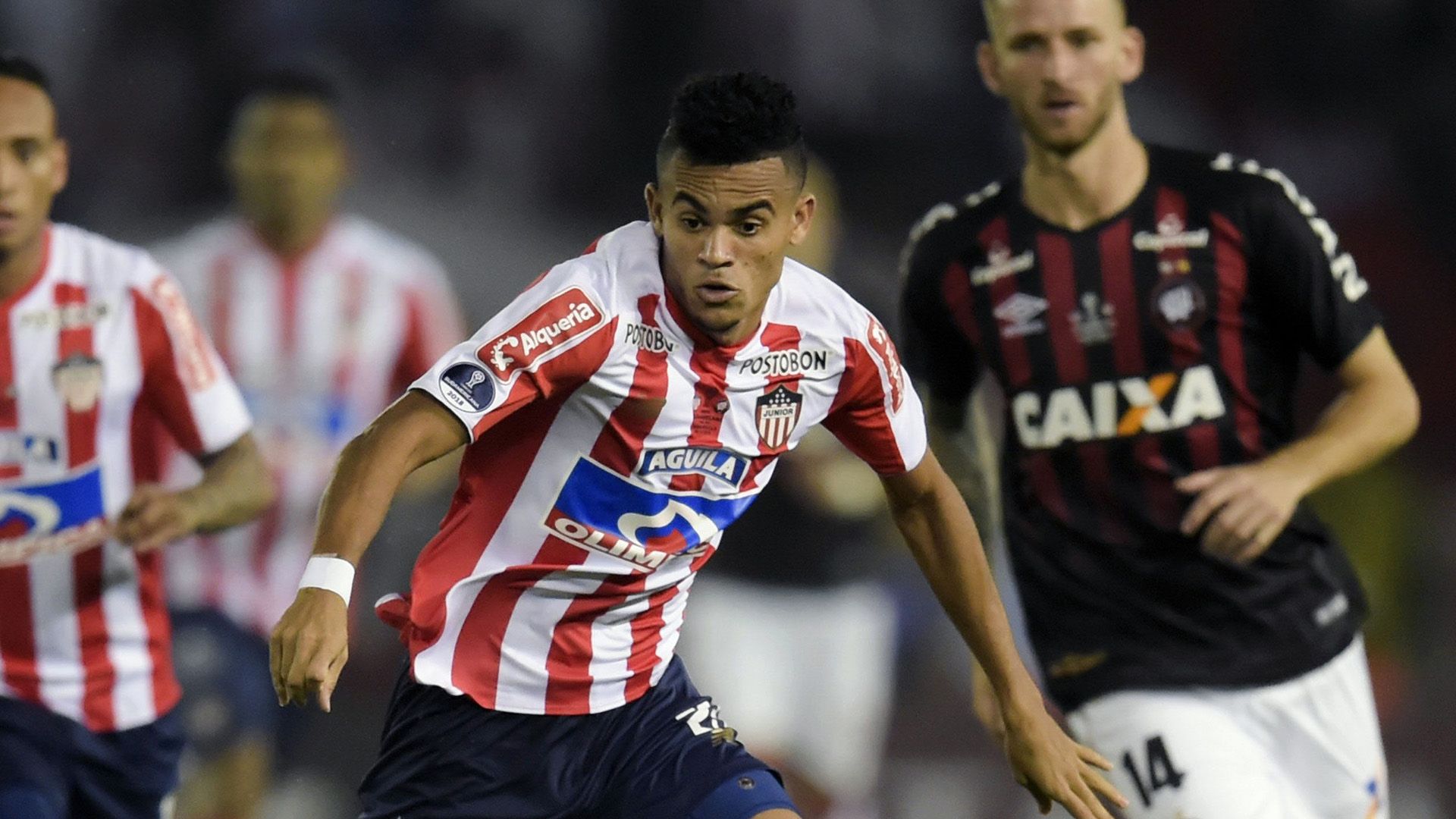 Junior Diaz Leo Pereira Junior Barranquilla Atletico-PR Copa Sudamericana final 05122018