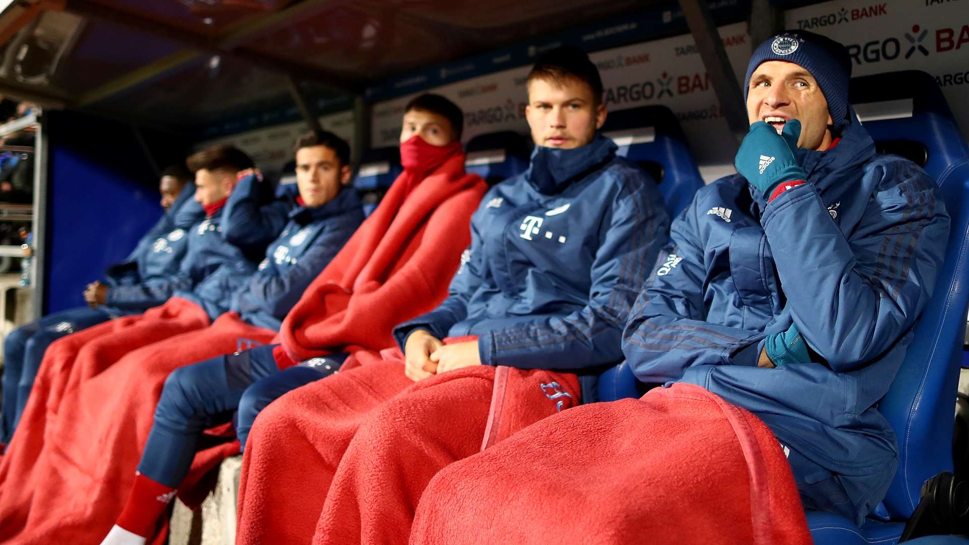 Thomas Muller Bayern Munich bench 2019-20