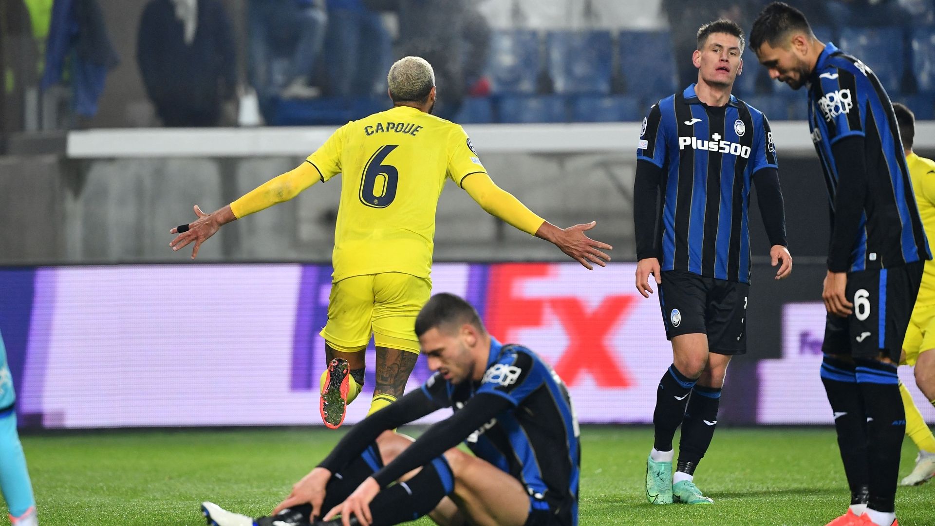 Capoue Atalanta Villarreal Champions League
