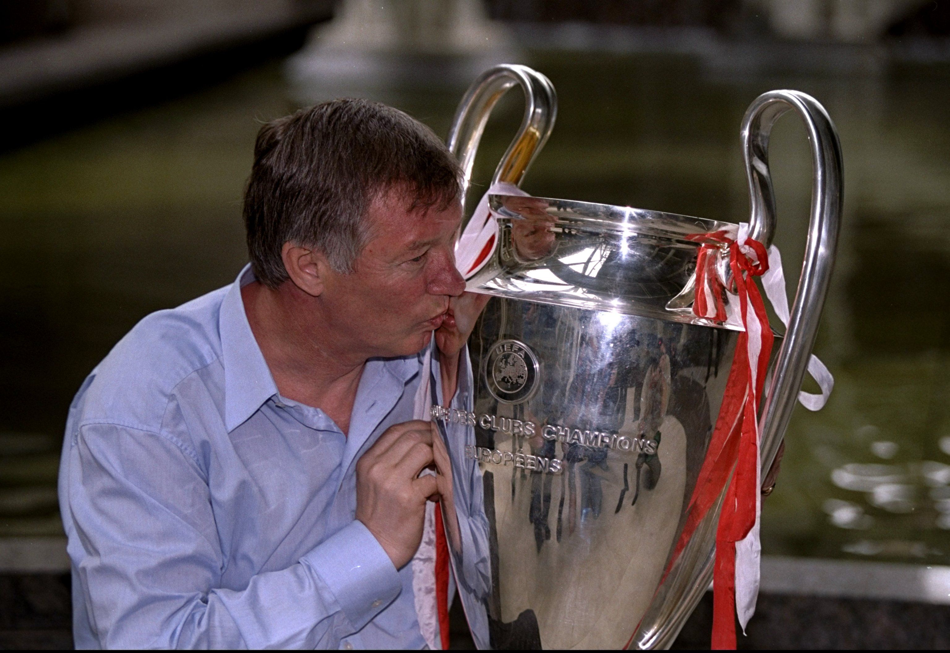 Ferguson with Champions League (Embed Only)