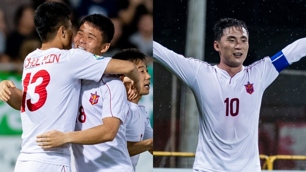 Kim Yu-song (left) - Al Il-bom (right) - April 25 (North Korea) - AFC Cup 2019