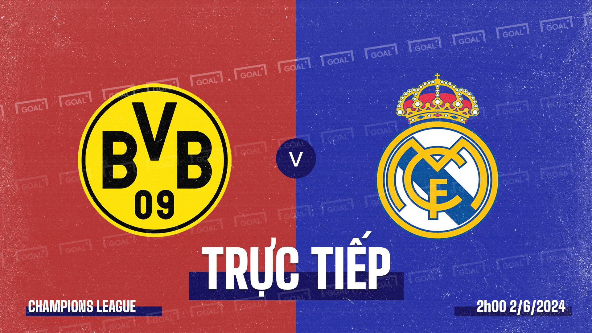 Dortmund vs Real Madrid Champions League 2023/24 GFX