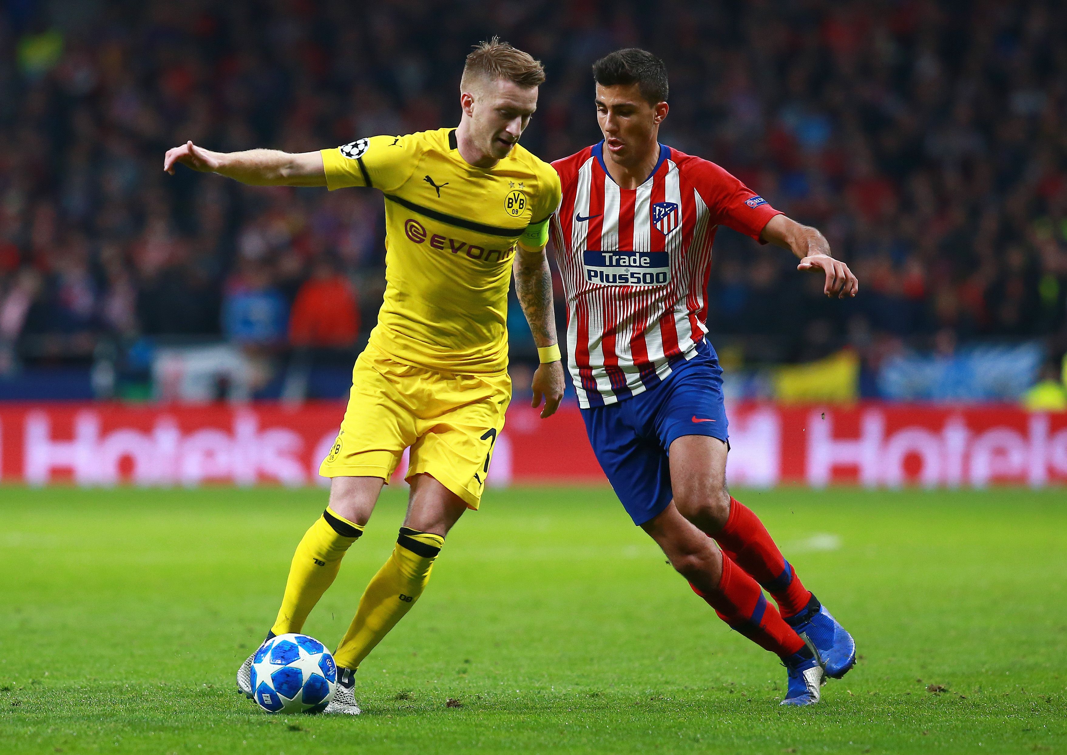 Rodri Marco Reus Atletico Madrid Borussia Dortmund Champions League