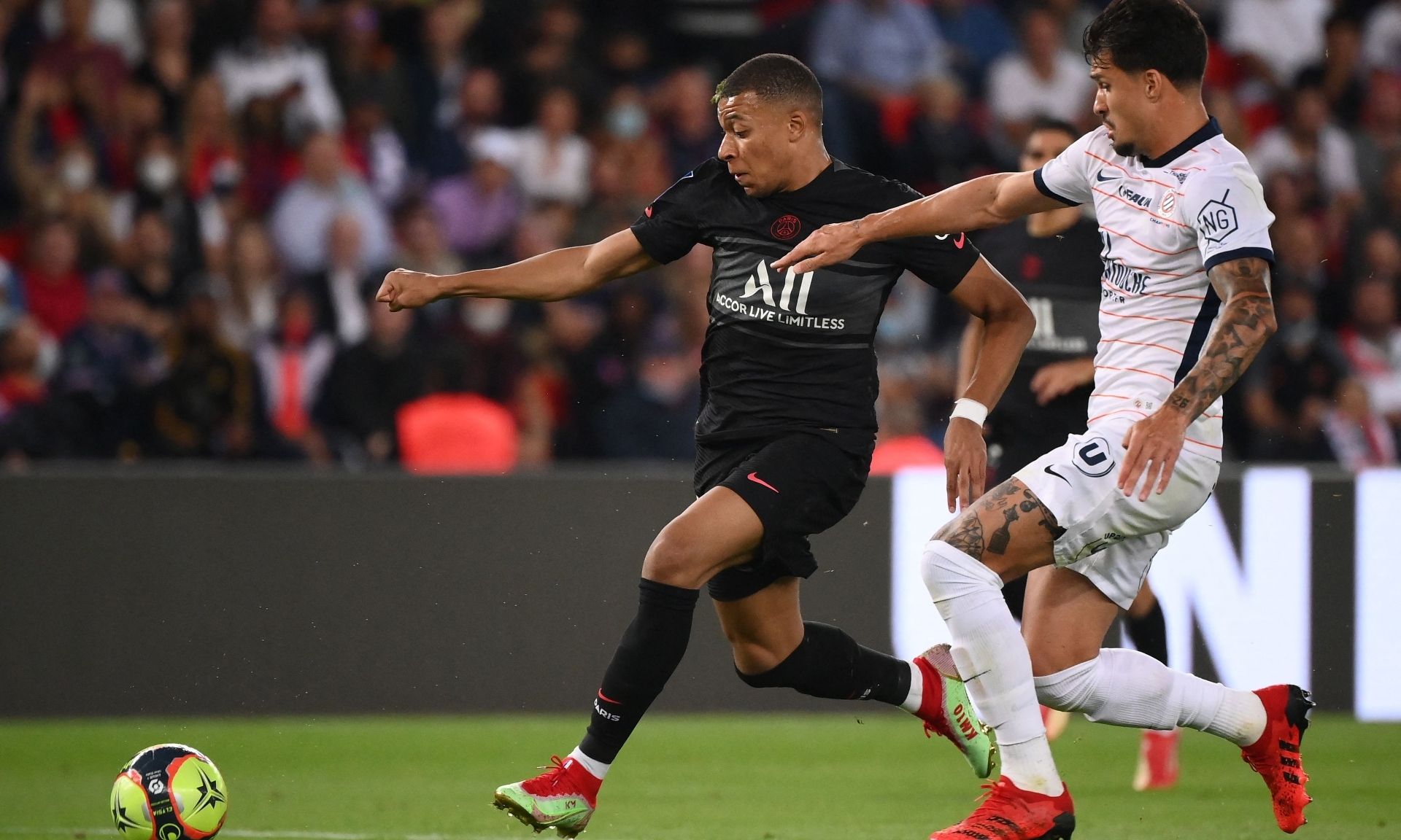 Mbappé PSG Montpellier 25092021