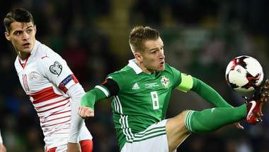 Steven Davis, Northern Ireland, Granit Xhaka, Switzerland