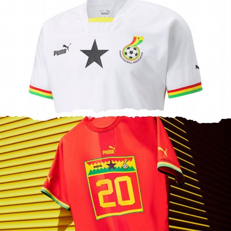 Camisetas Ghana