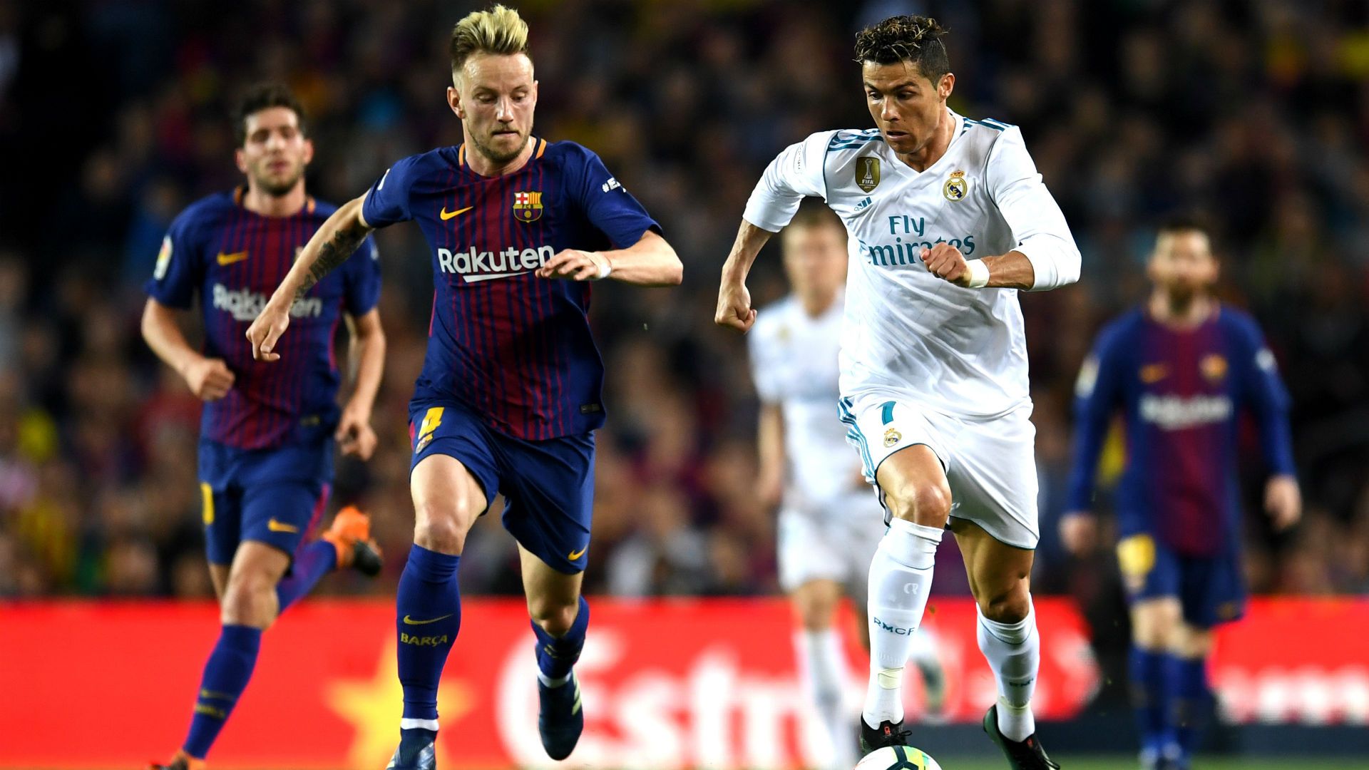 barcelona - real - ivan rakitic cristiano ronaldo - la liga - 06052018