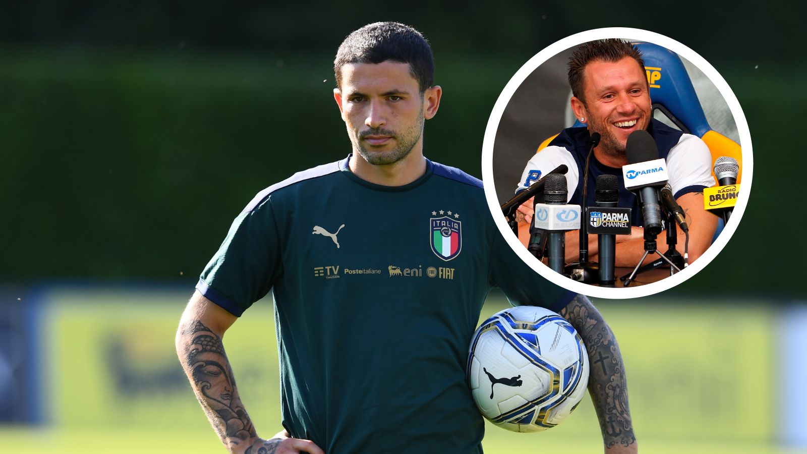 Antonio Cassano, Stefano Sensi