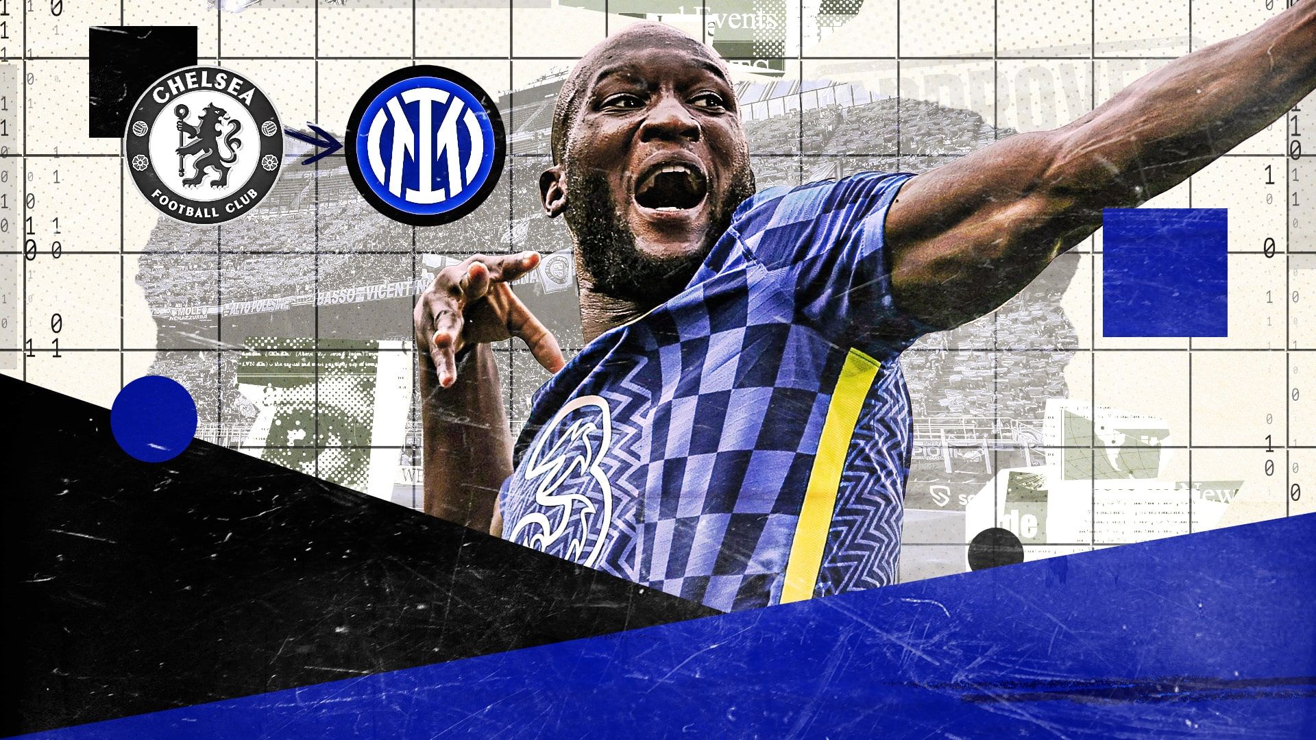 Lukaku Inter loan transfer graphic