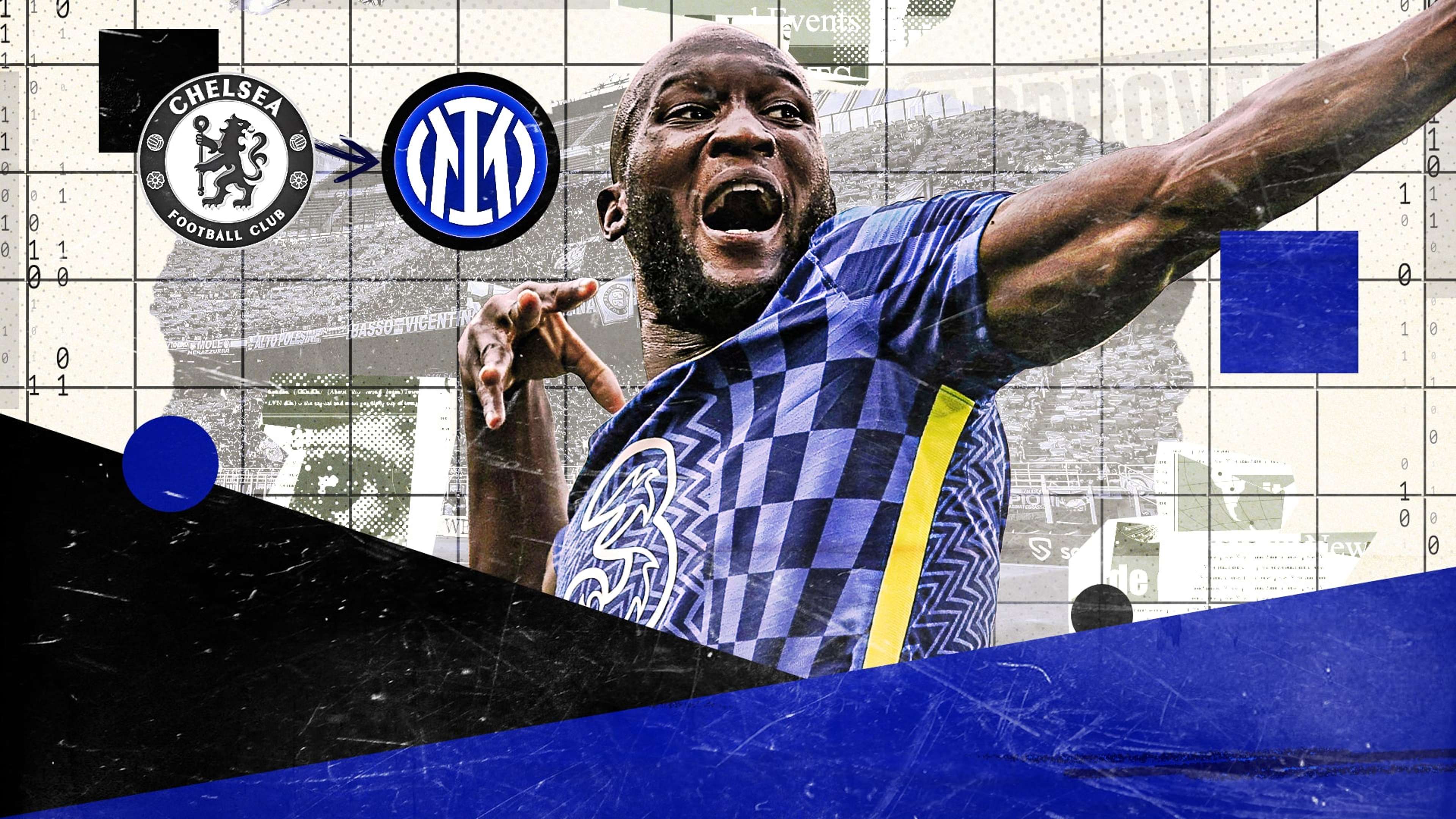 Lukaku Inter loan transfer graphic