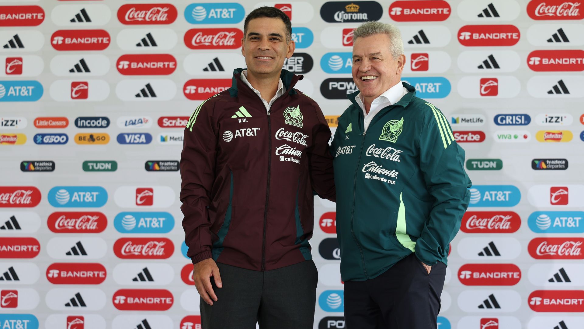 Javier Aguirre Rafa Márquez México presentación