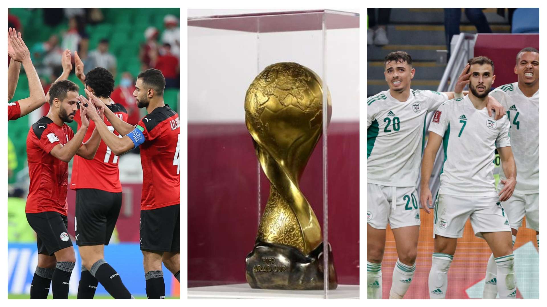 egypt - algeria - arab cup 2021