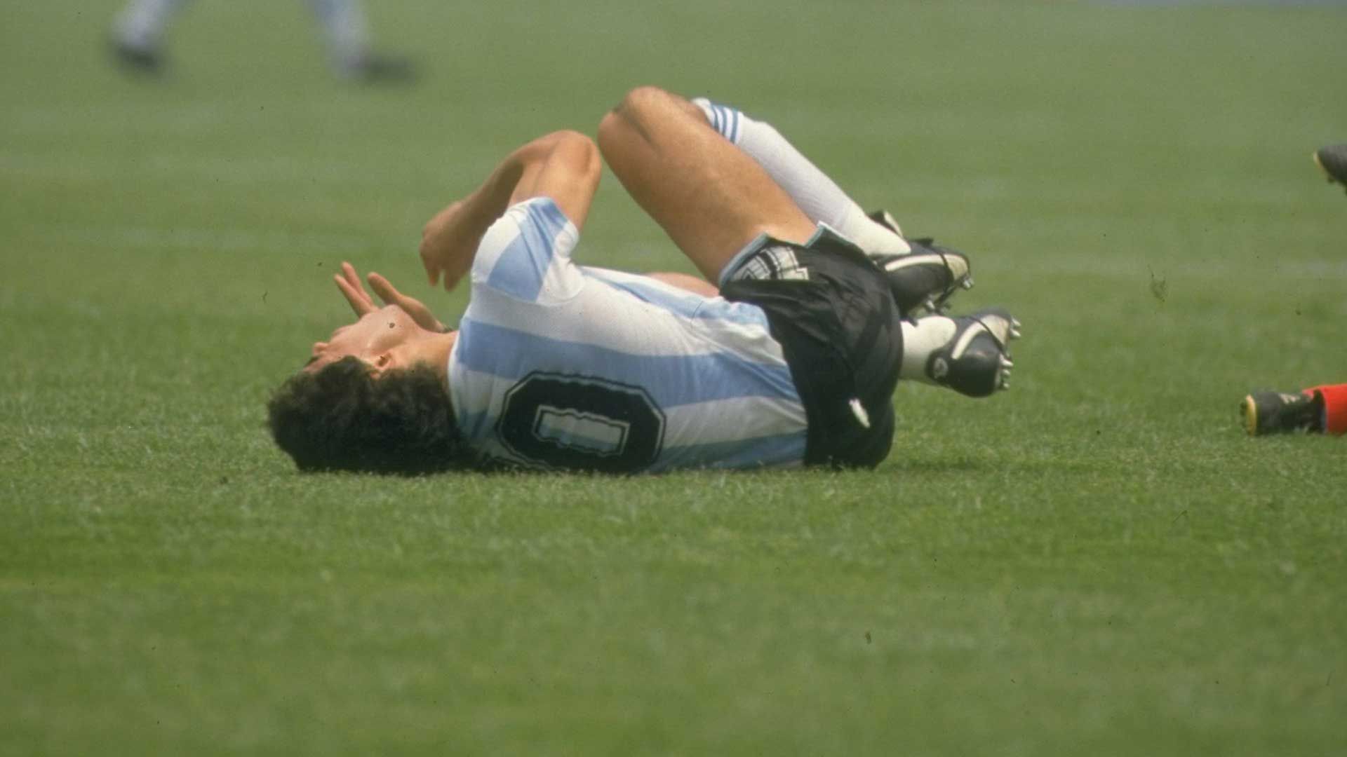 Maradona patadas golpeado Mexico 1986 Mundial 16062016