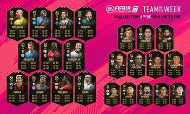 FIFA 19 TOTW 31
