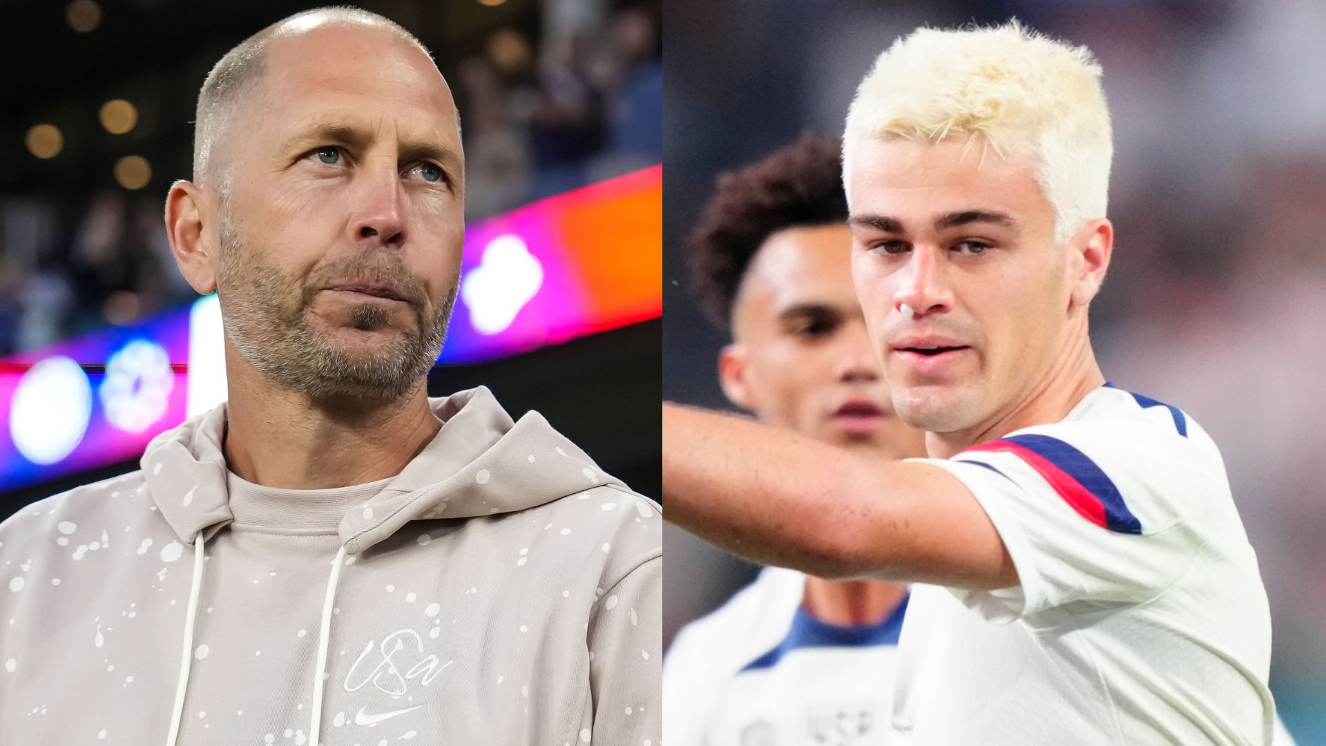 GFX Info Gregg Berhalter Gio Reyna