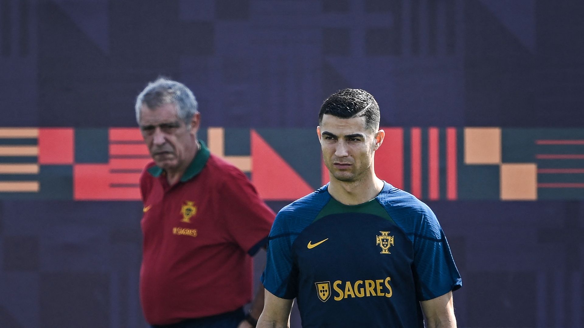 Cristiano Ronaldo Fernando Santos Portugal World Cup 2022