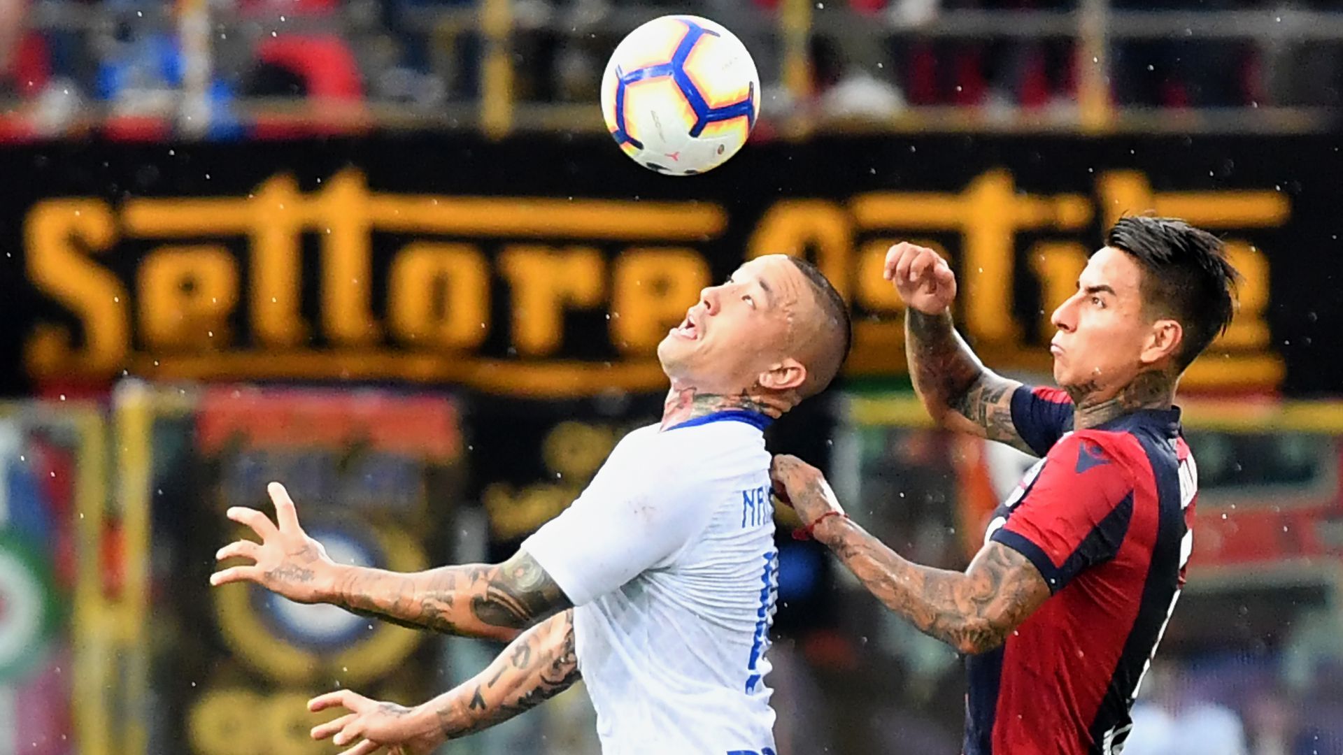 Erick Pulgar Radja Nainggolan Bologna Inter