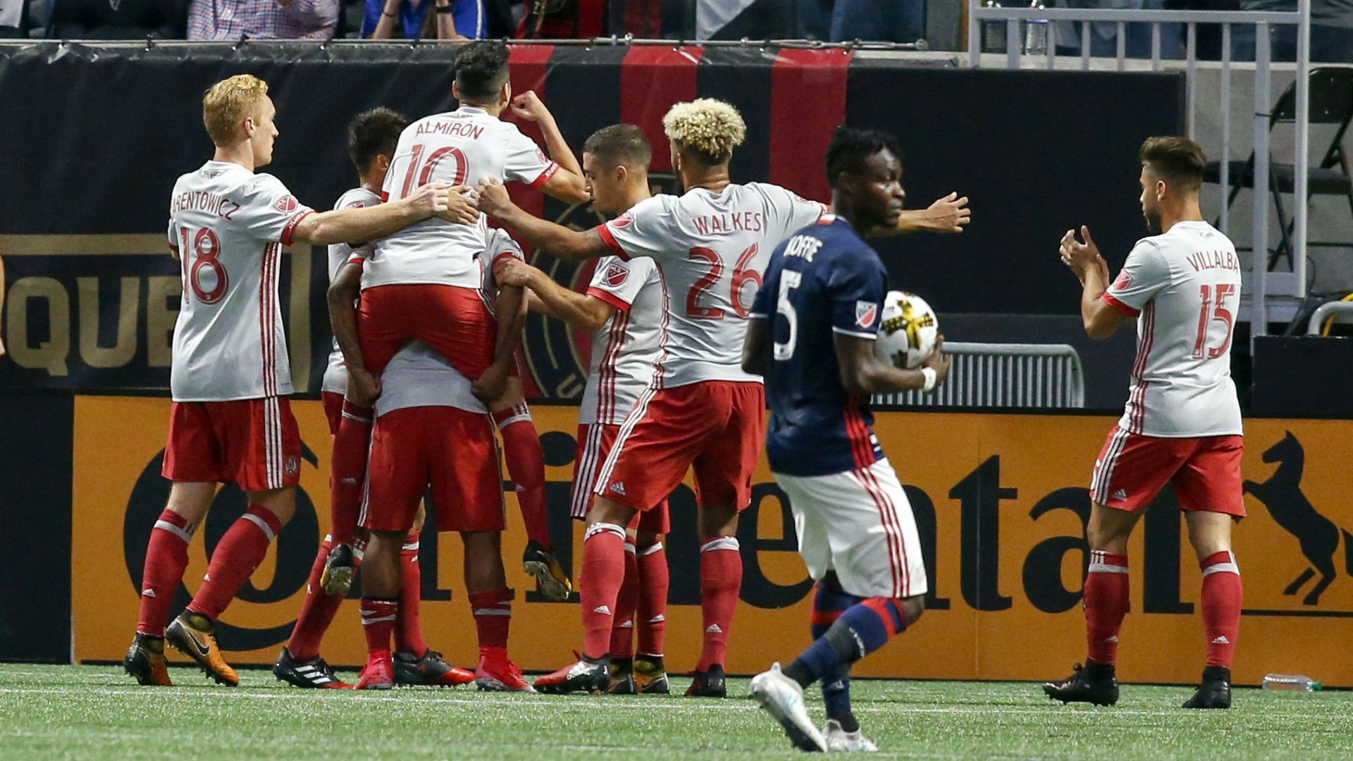 Atlanta United celebrate