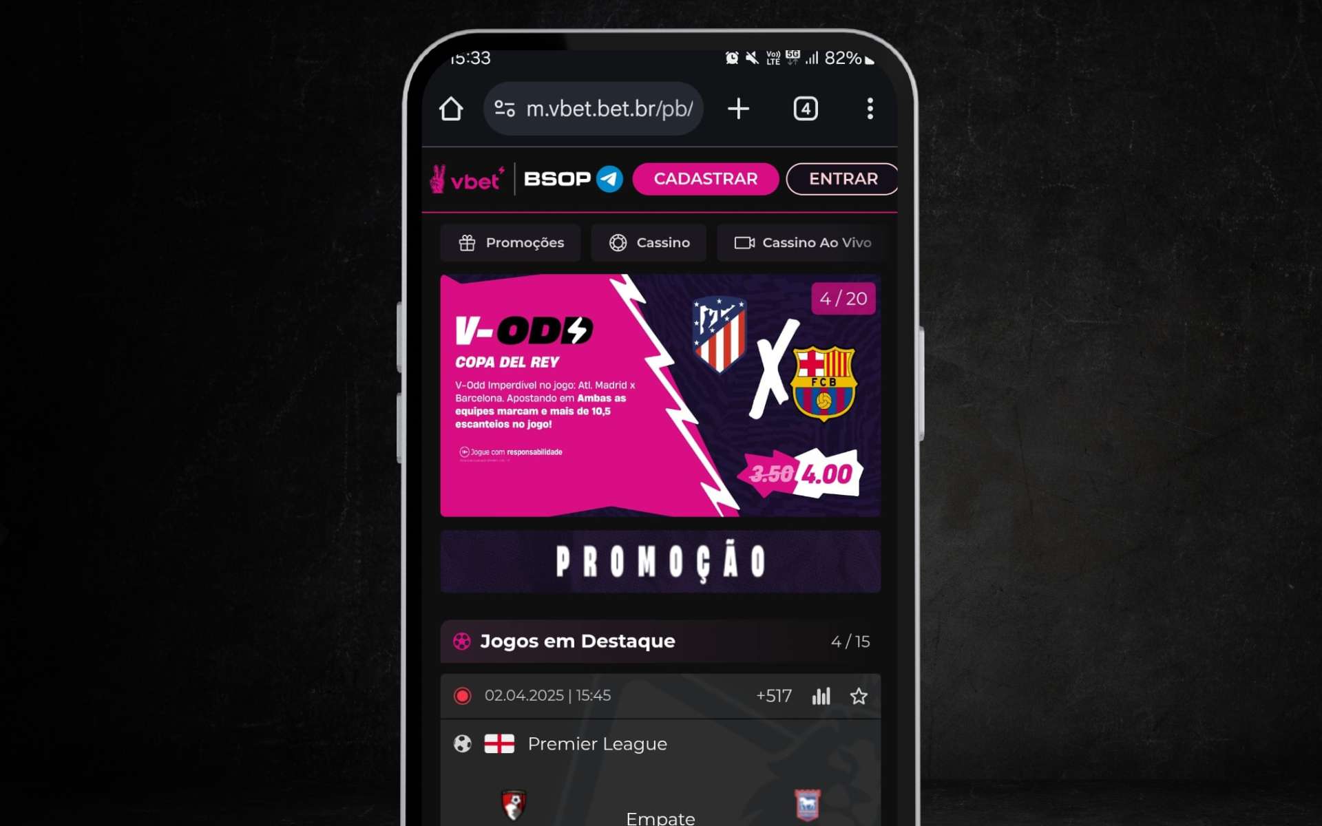 VBet app