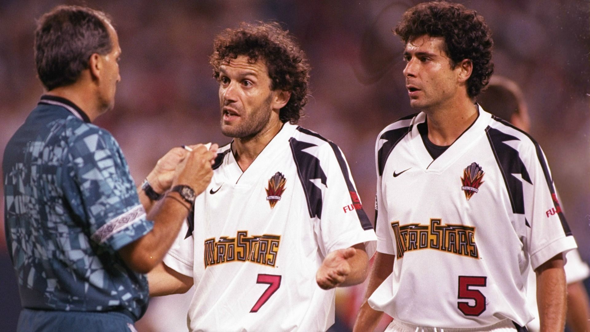 Roberto Donadoni Nicola Caricola Metrostars MLS