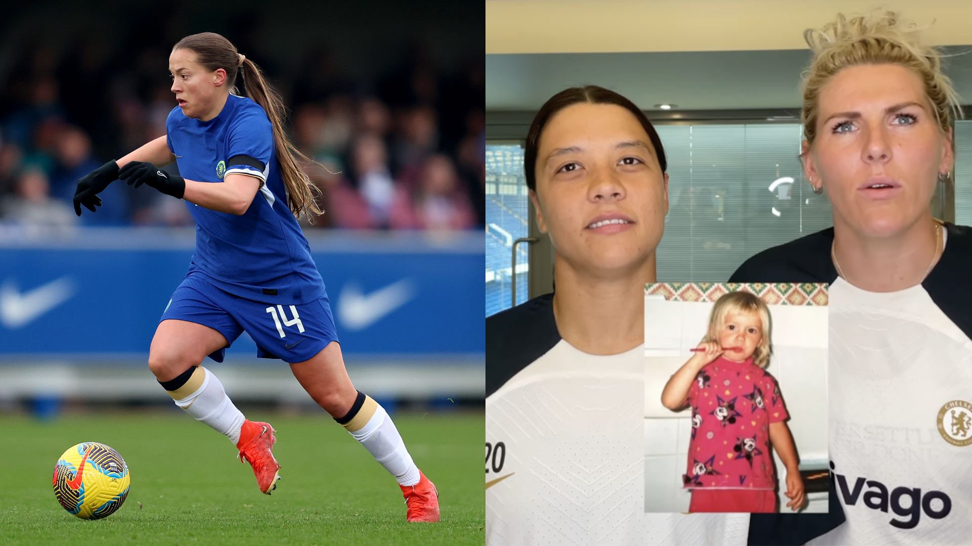 Sam Kerr Millie Bright Fran Kirby Chelsea