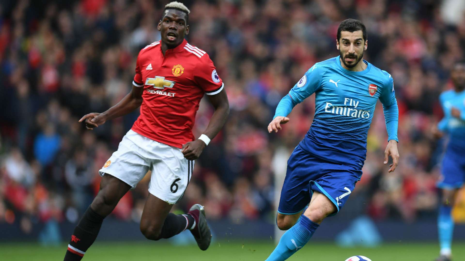 Manchester United Arsenal Paul Pogba Henrich Mkhitaryan 29042018