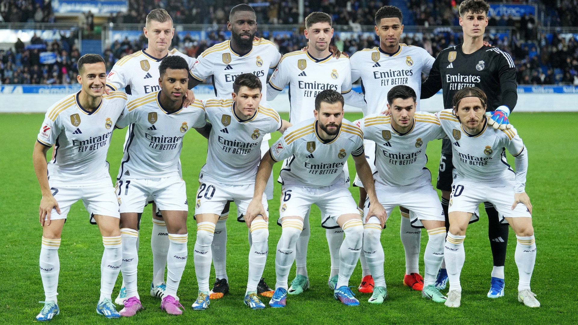 Real Madrid players vs Alaves 2023-24