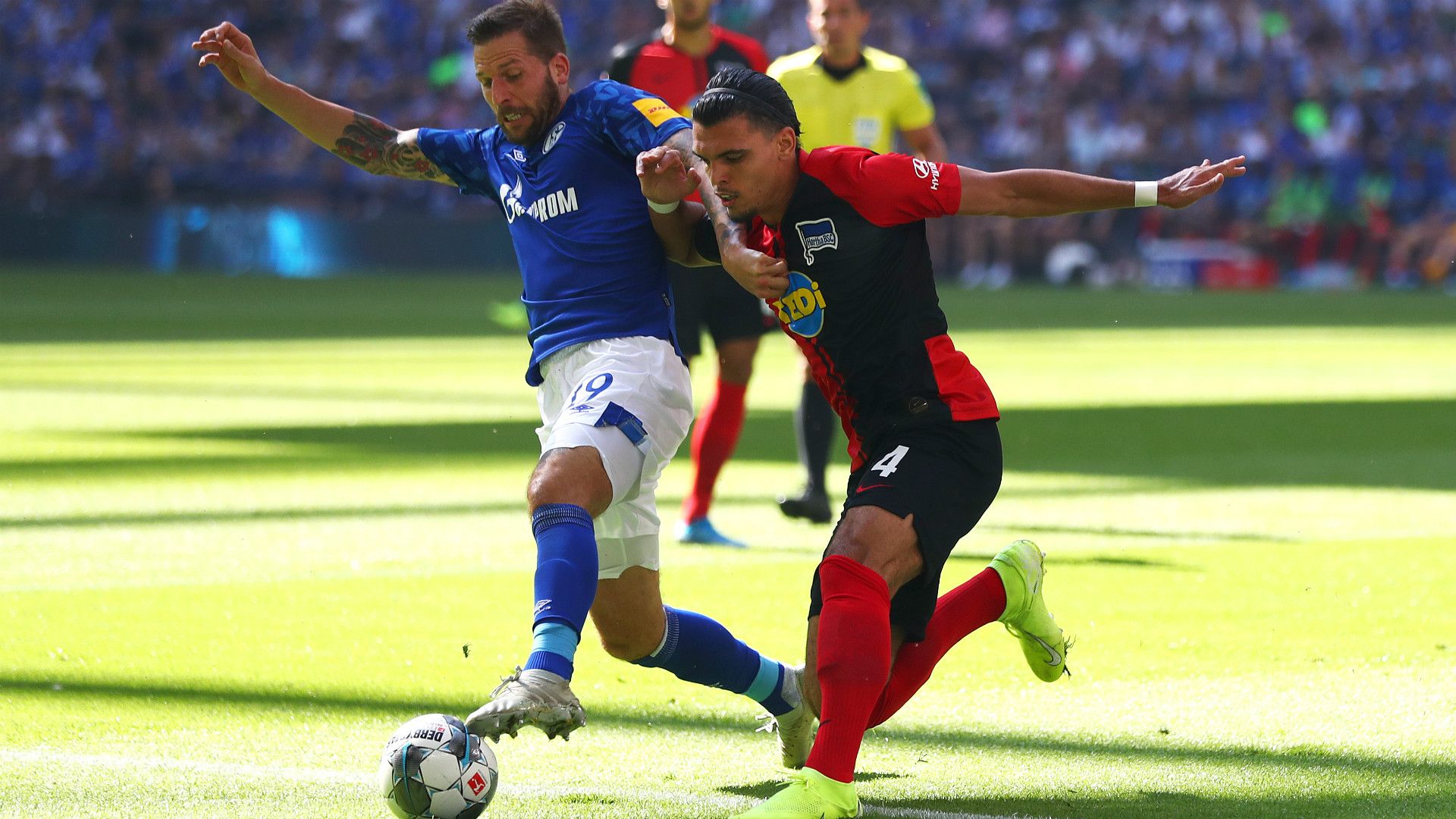 GUIDO BURGSTALLER SCHALKE KARIM REKIK HERTHA