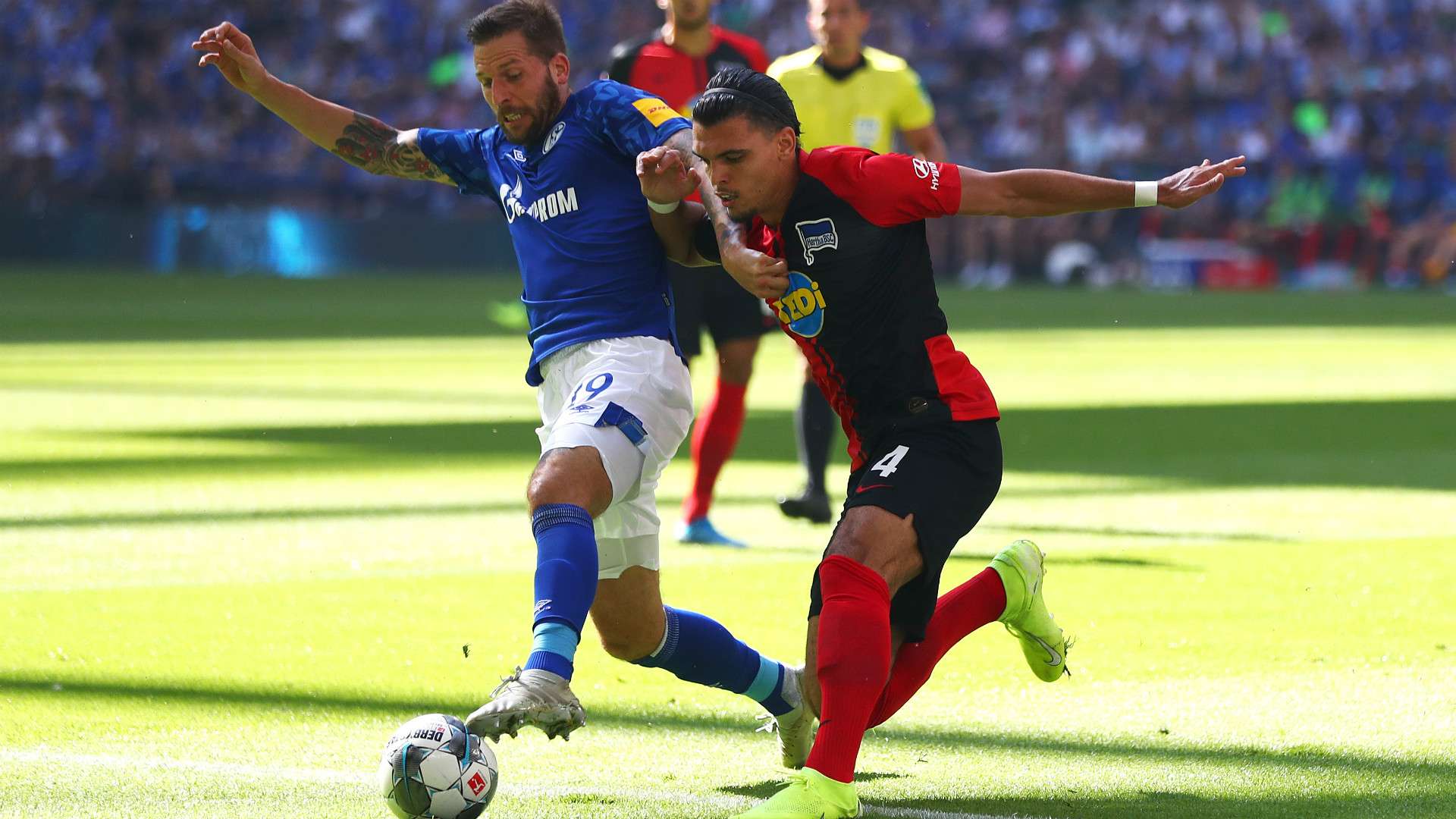 GUIDO BURGSTALLER SCHALKE KARIM REKIK HERTHA