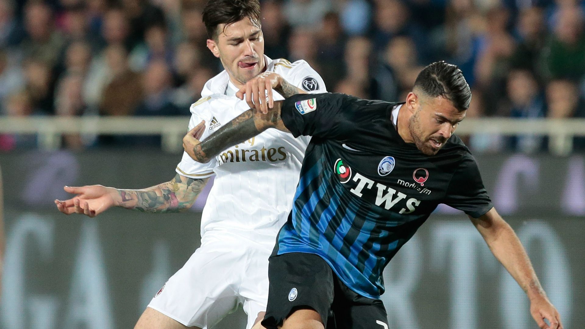 Romagnoli Petagna Atalanta Milan Serie A
