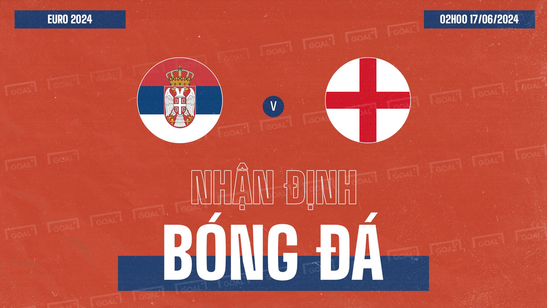Serbia vs England Euro 2024 GFX