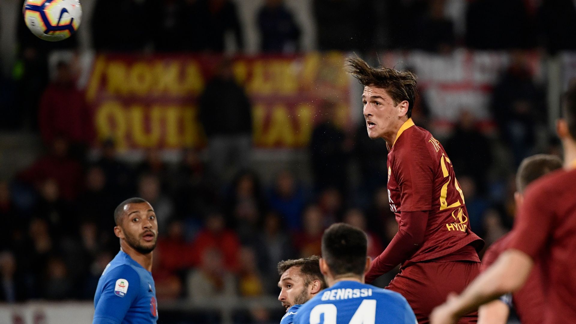 Nicolo Zaniolo Roma Fiorentina Serie A