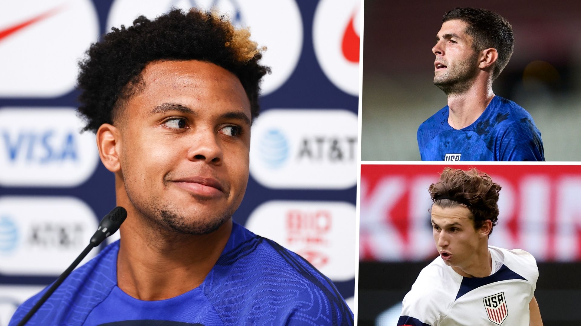 McKennie Pulisic Aaronson USMNT GFX