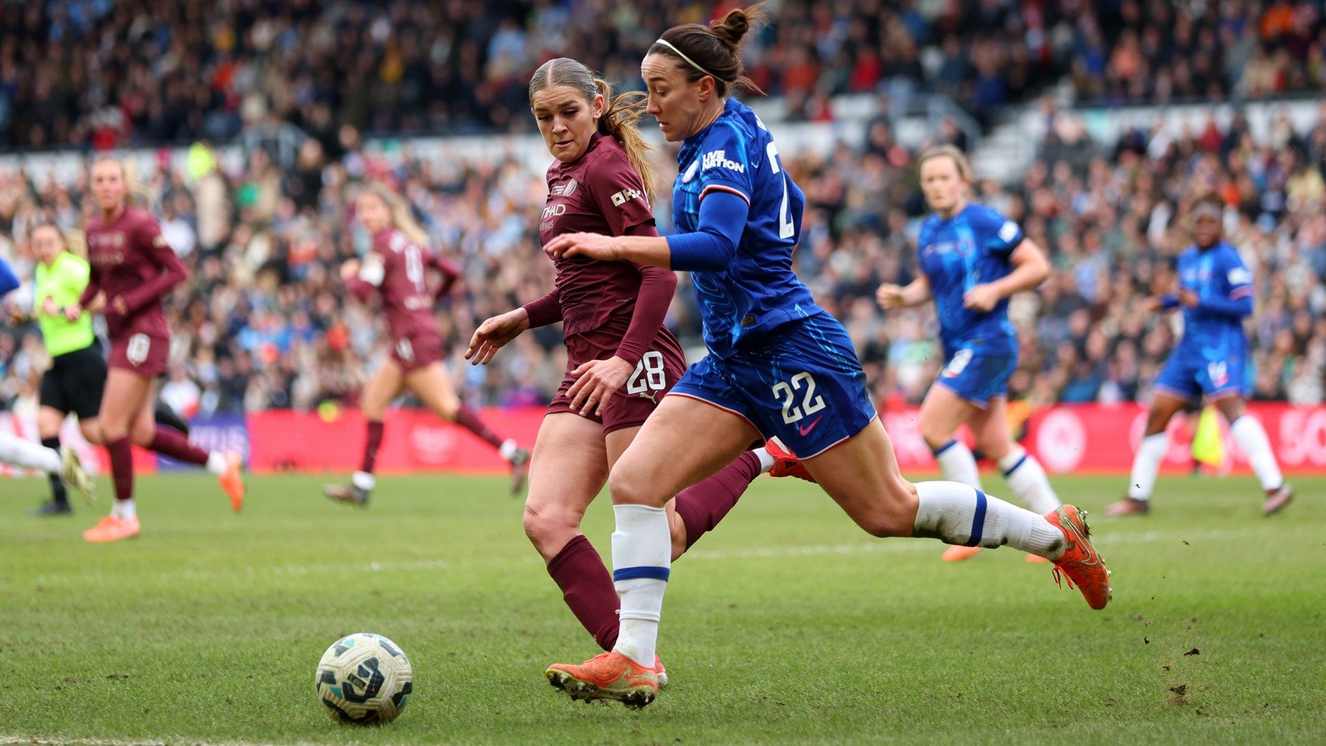 Gracie Prior Lucy Bronze Man City Chelsea Women 2024-25