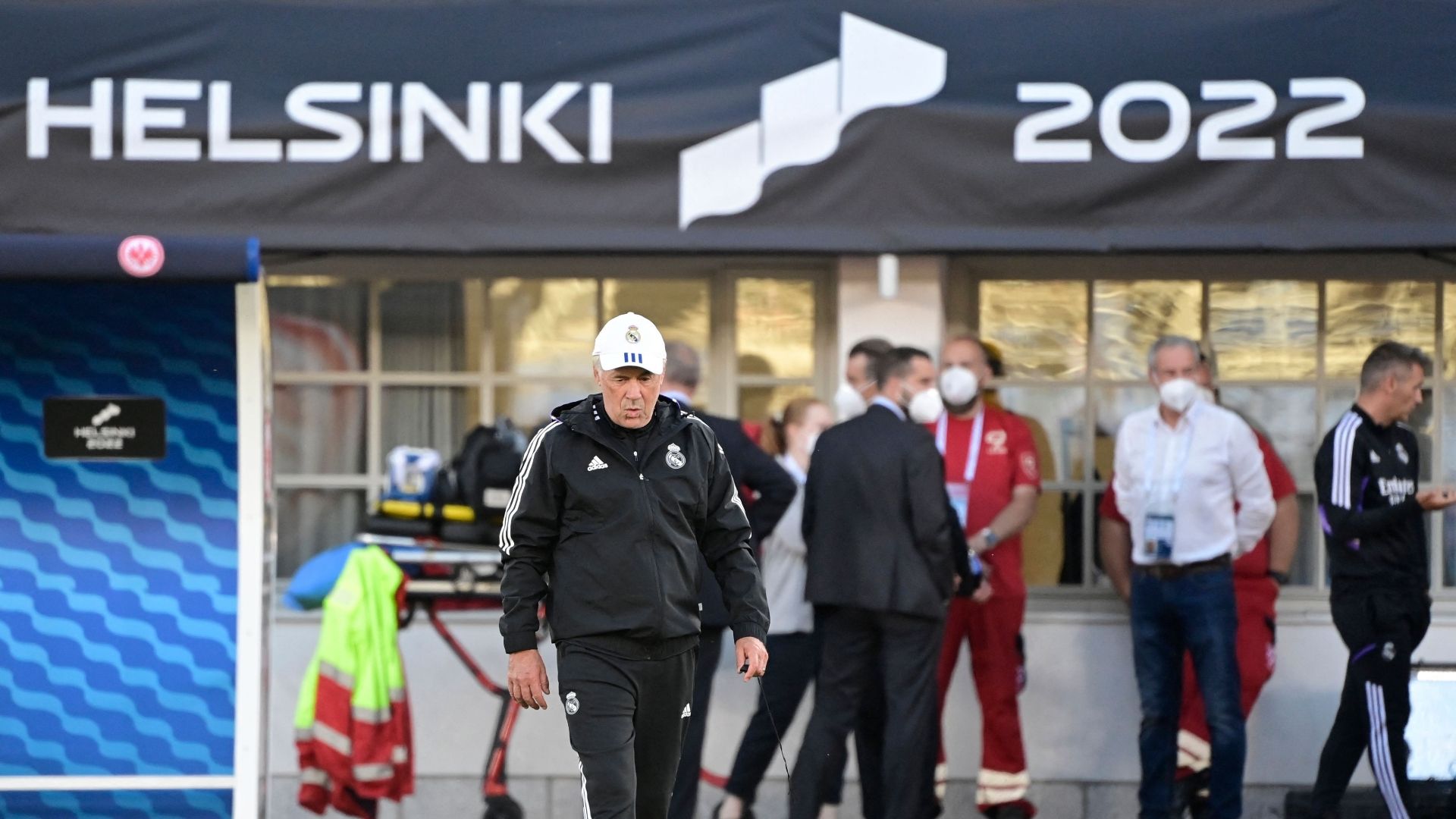Carlo Ancelotti Helsinki Supercopa