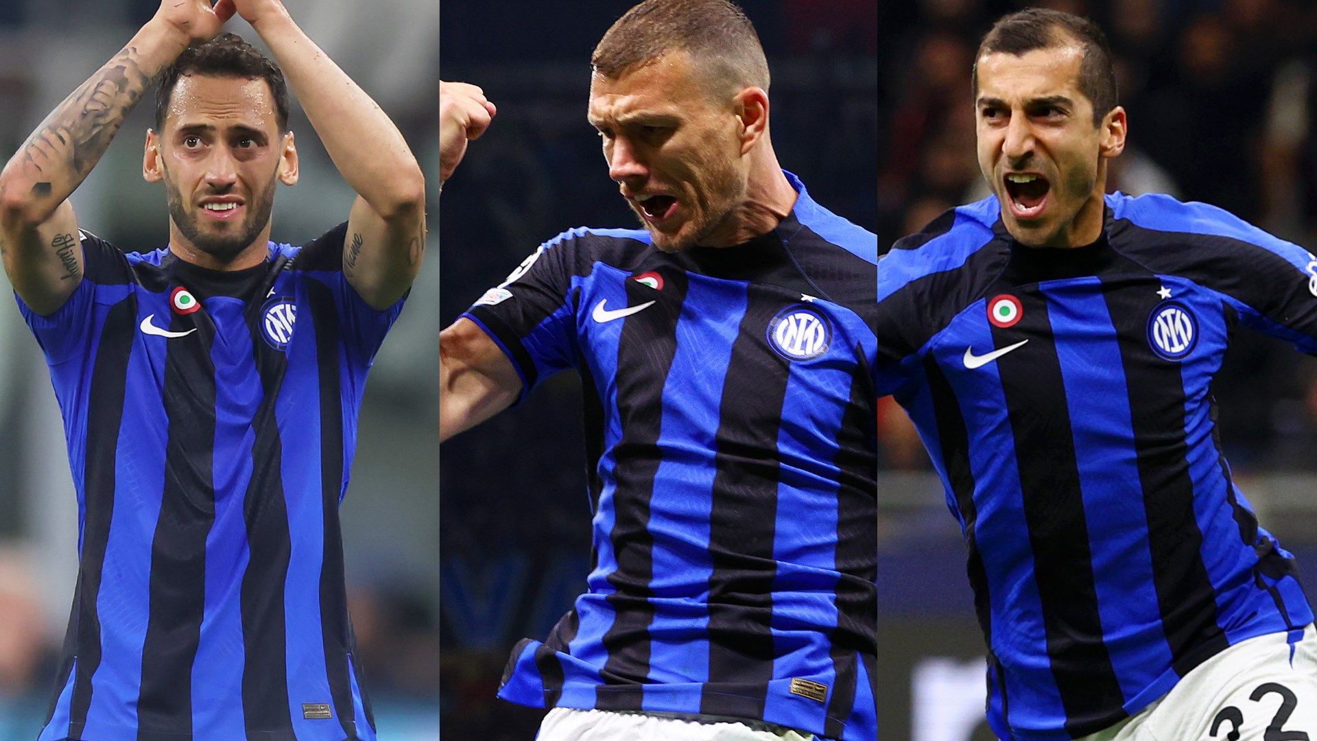 Calhanoglu Dzeko Mkhitaryan