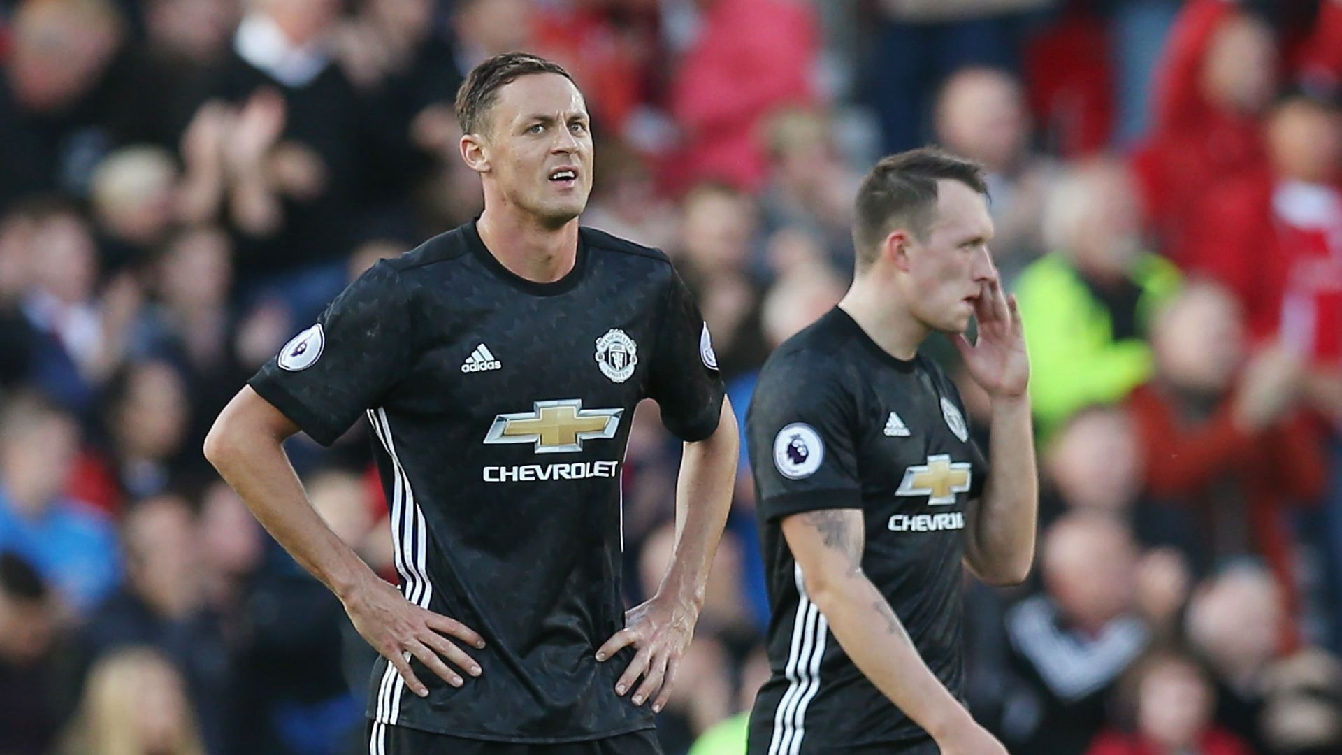 Nemanja Matic Phil Jones Manchester United Stoke 090917