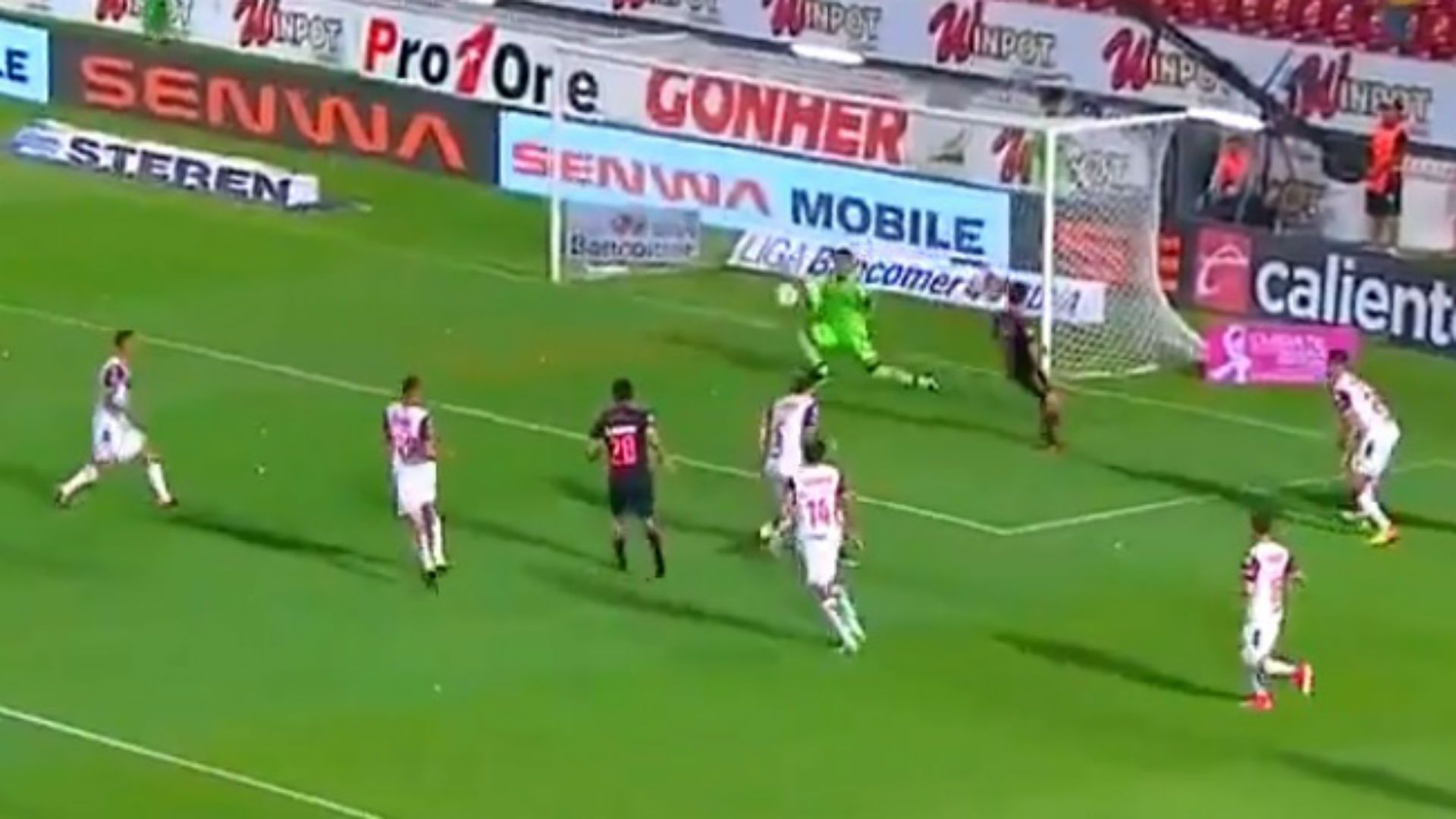 gol pizarro chivas veracruz j14 ape17