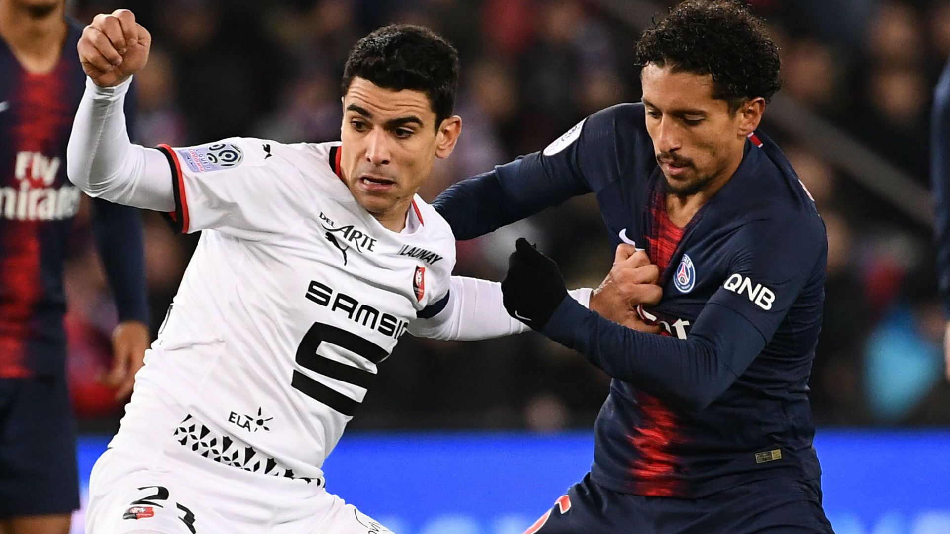 Benjamin Andre Rennes Marquinhos PSG